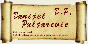 Danijel Puljarević vizit kartica